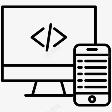 编程语言编码编码移动开发软件图标图标