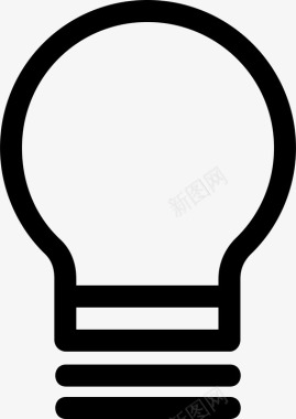 灯泡创意灯图标图标