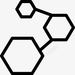 分子环化学环分子图标高清图片