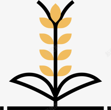 大麦农耕49黄影图标图标