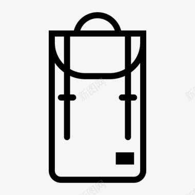 包包复古旅行背包包包收集套装图标图标