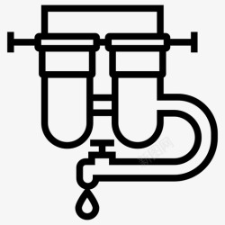 过滤水净水器废水处理水过滤器图标高清图片