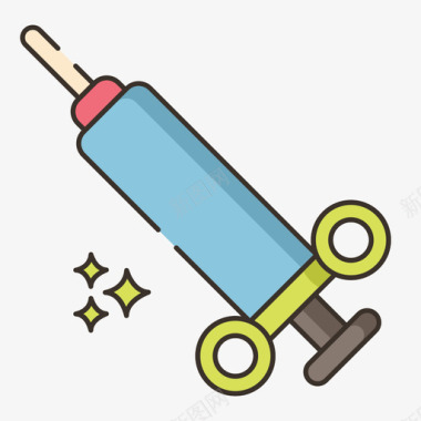 皇家肾上腺素皇家战斗线性颜色图标图标