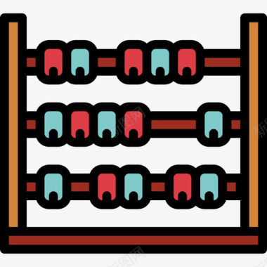忆童年算盘玩具童年2线颜色图标图标