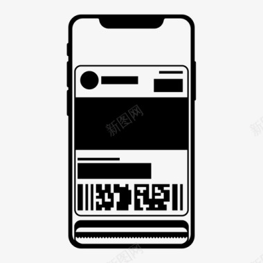 登机密码箱iphonex登机牌航空公司图标图标