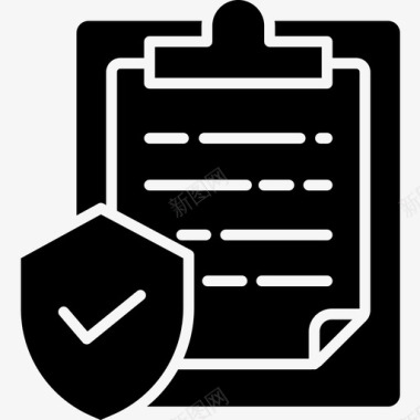 公共标识安全安全文件21字形图标图标