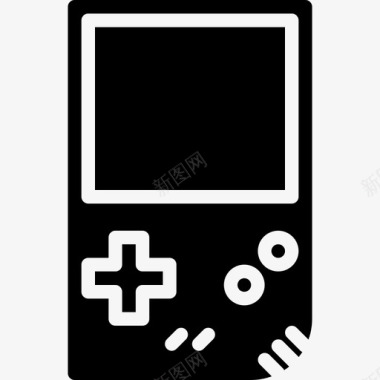 4mGameboy游戏控制器4实心图标图标