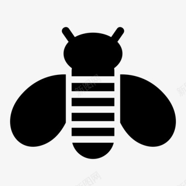虫子蜜蜂动物虫子图标图标
