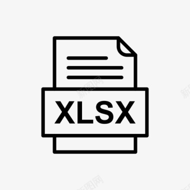 文档iconxlsx文件文档图标文件类型格式图标