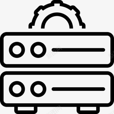 服务器数据管理服务器存储图标图标