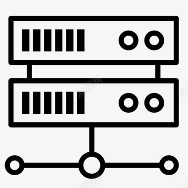 数据中心数据数据中心数据库服务器图标图标