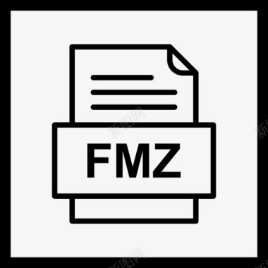 位图格式fmz文件文件图标文件类型格式图标