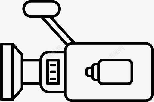 黑洞视频电影相机搜索引擎优化图标图标