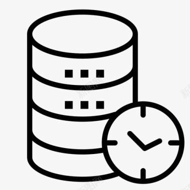 公共标识安全托管安全服务图标图标