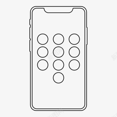号码pngiphonex拨号盘拨号盘号码图标图标