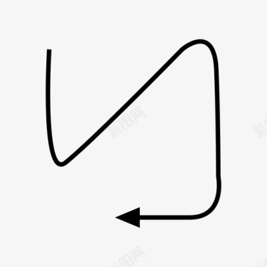 箭头后方向图标图标