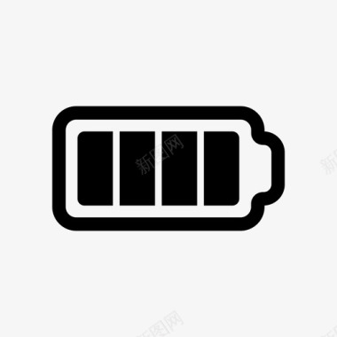 电池手机充电器图标图标