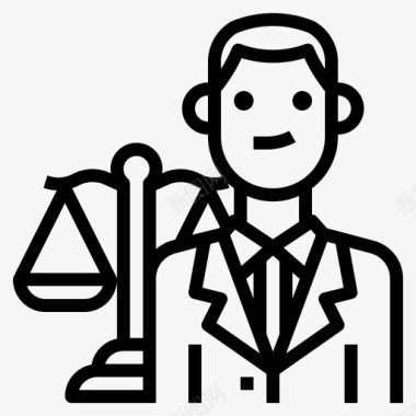 律师头像职业图标图标