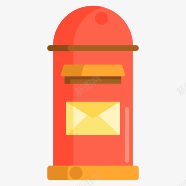 QQ邮箱邮箱通信媒体2扁平图标图标