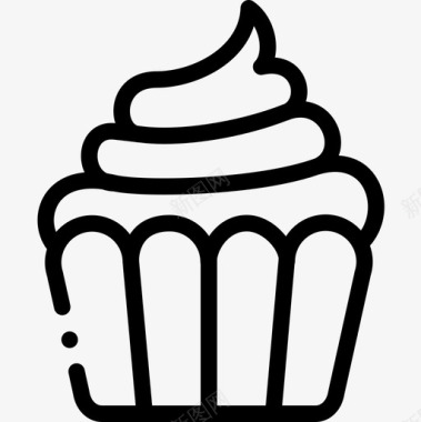 蛋糕图片纸杯蛋糕面包店93直系图标图标