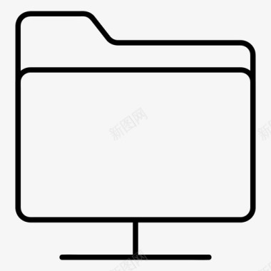 云服务器文件夹共享数据文件图标图标