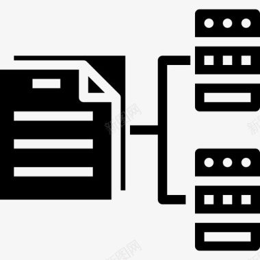 计算机海报数据库计算机数据存储2固态图标图标