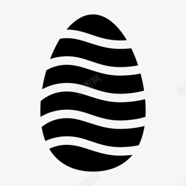 彩绘鸡蛋鸡蛋图标图标