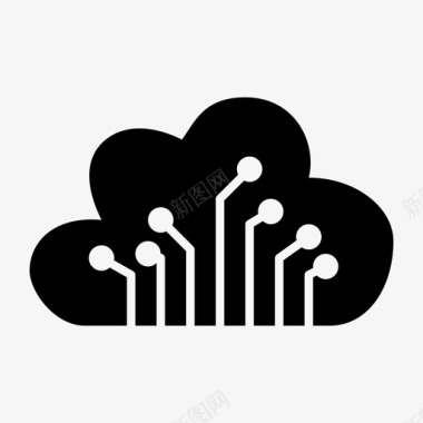 云计算云计算数据数据库图标图标