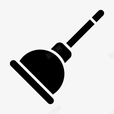 公共标识安全柱塞清洁卫生图标图标