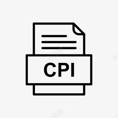 cpi文件文件图标文件类型格式图标