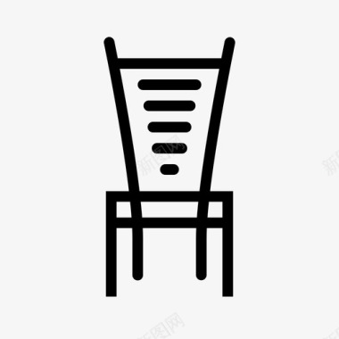 会议室椅餐椅家具图标图标