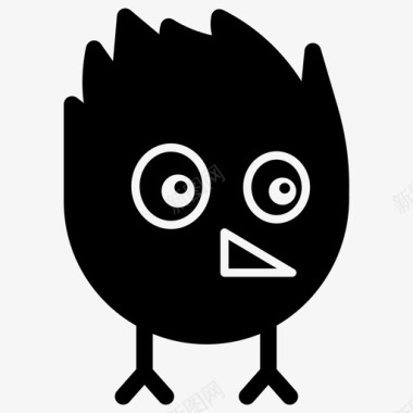 鸟表情符号愤怒的小鸟表情符号图标图标
