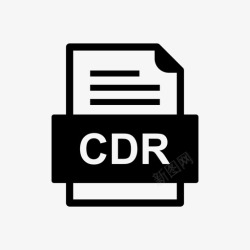 CDR文件格式cdr文件文档图标文件类型格式高清图片