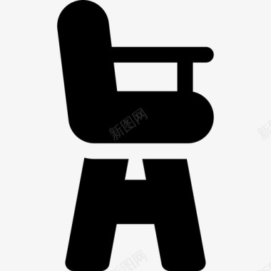 坐高脚椅婴儿68有人坐图标图标