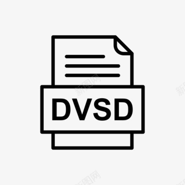 PDF文件格式dvsd文件文件图标文件类型格式图标