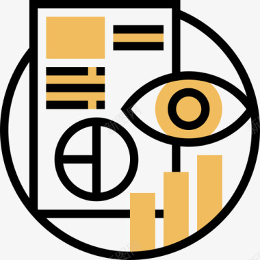 质量监控监控数字营销112黄影图标图标