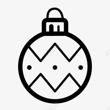 铃铛圣诞圣诞装饰品图标图标