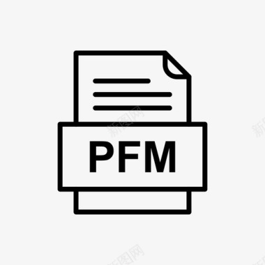 位图格式pfm文件文件图标文件类型格式图标