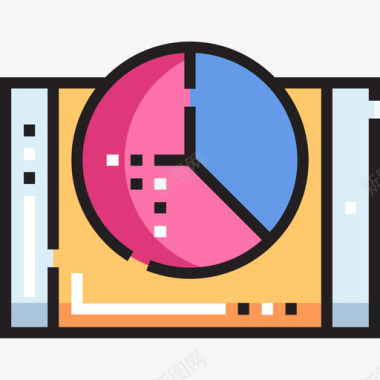 数据饼图饼图分析17线性颜色图标图标