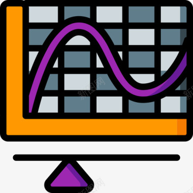 实用程序曲线实用程序6线性颜色图标图标