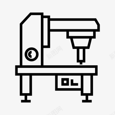 生产零件机械工业制造图标图标
