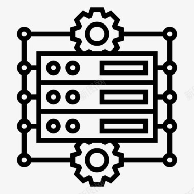 清空数据库连接服务器连接数据库图标图标