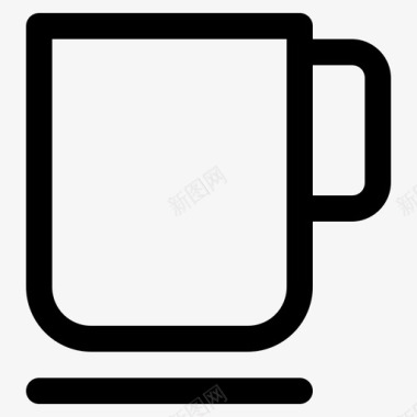 喝休息咖啡图标图标