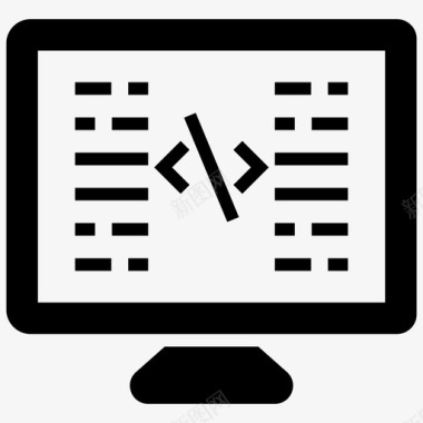 网页开发html编程界面图标图标
