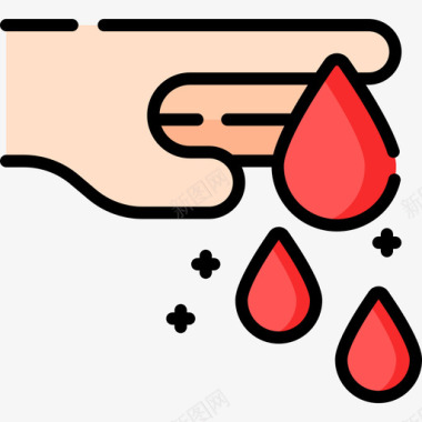 原色献血献血17原色图标图标