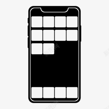 iphonex主屏幕苹果图标图标