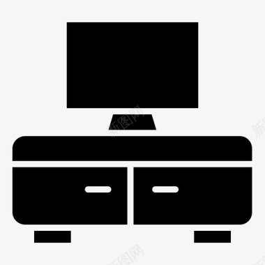 采购产品电视柜电视柜家具图标图标