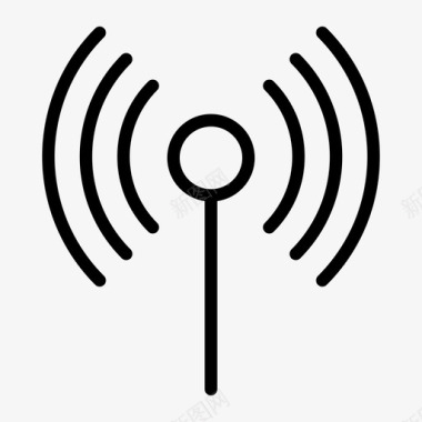 Wifi连接免费Wifi图标图标