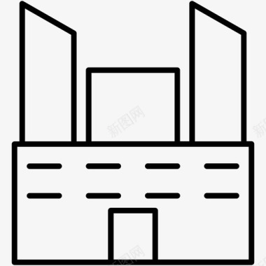 工厂建筑图片下载工厂建筑制造图标图标