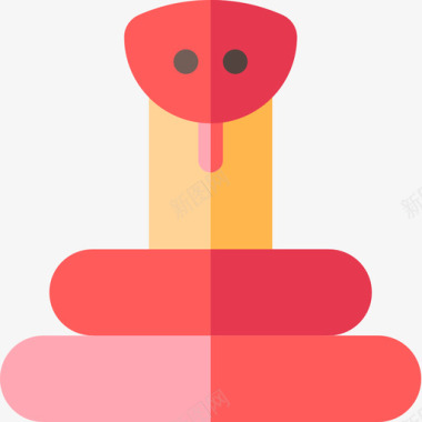 斯内克墨西哥26号扁平图标图标